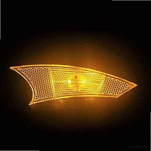 2x LED Bike Wheel Lights Spoke Lights Bicycle Refraction Reflective Lights
