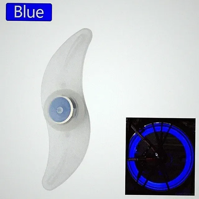 Bike Wheel Spoke Light Tire Lights 3 Modes LED Waterproof Bike Safety Warning